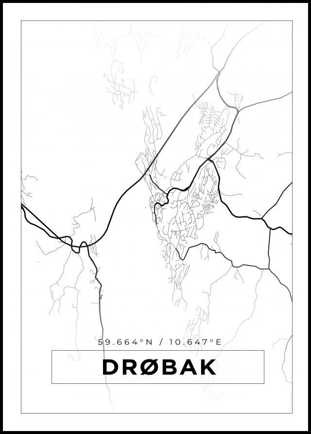 Bildverkstad Map - Drøbak - White