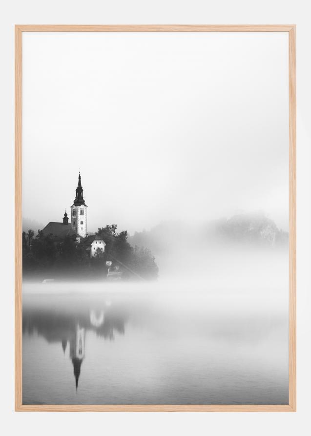 Bildverkstad Sunrise At Lake Bled Poster