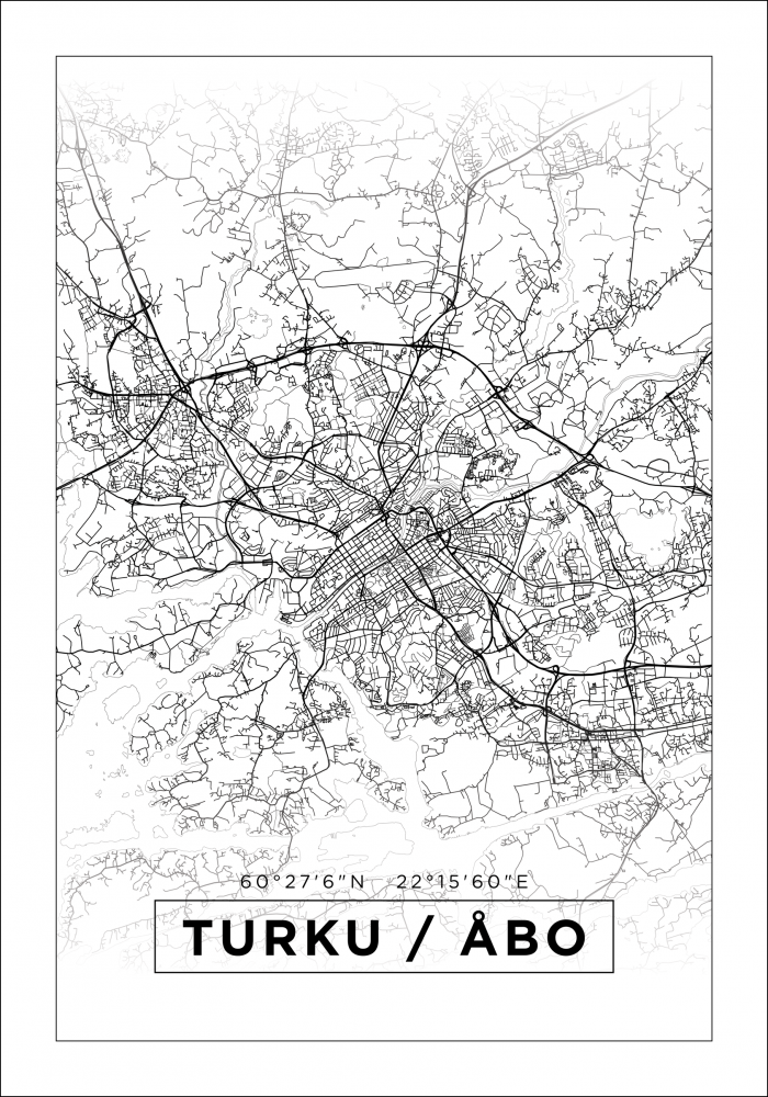 Bildverkstad Map - Turku / bo - White