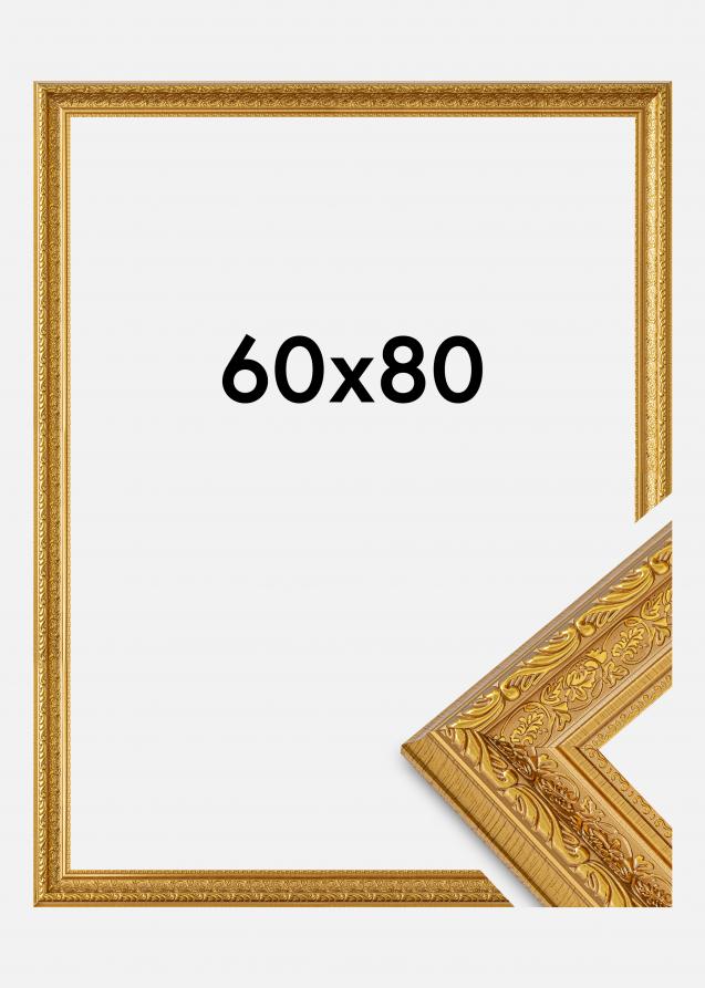 BGA Rahmen Ornate Acrylglas Gold 60x80 cm