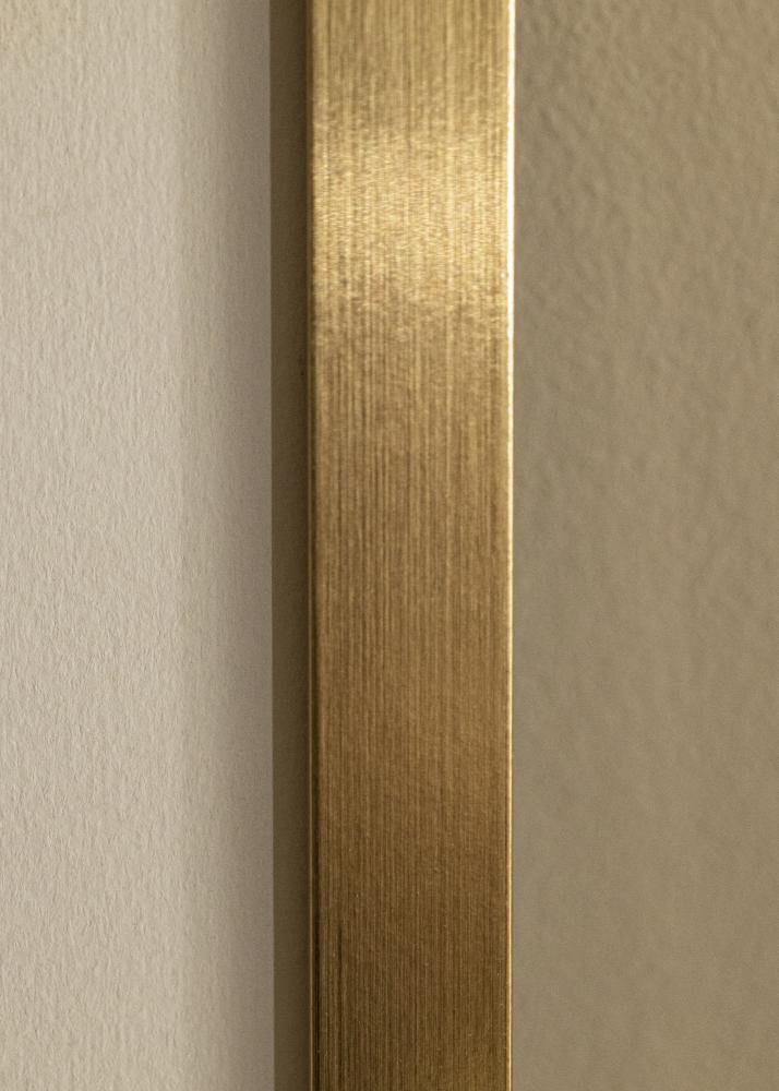 Ram med passepartou Rahmen Selection Gold 15x20 cm - Passepartout Wei 10x15 cm