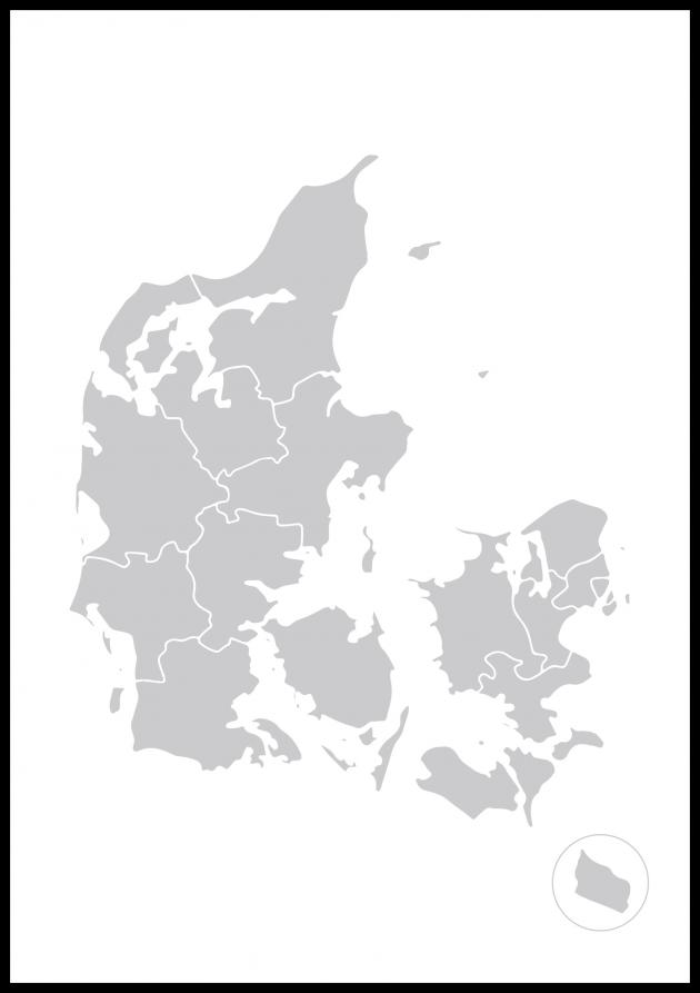Bildverkstad Map - Danmark - Grå