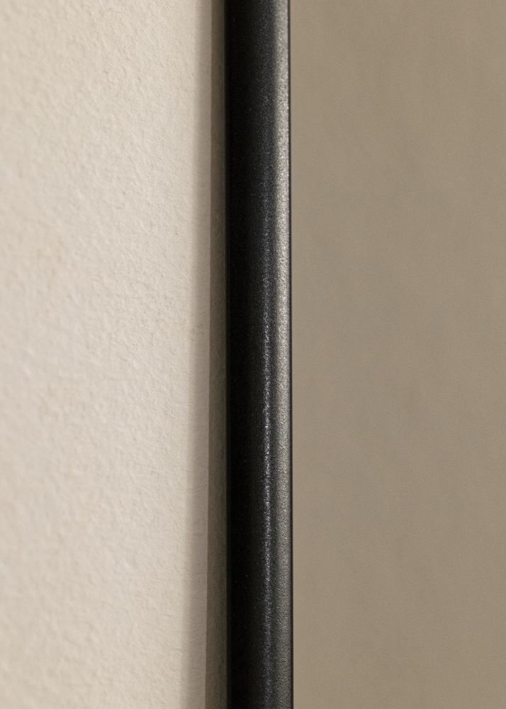 Ram med passepartou Rahmen Visby Schwarz 50x70 cm - Passepartout Wei 40x60 cm