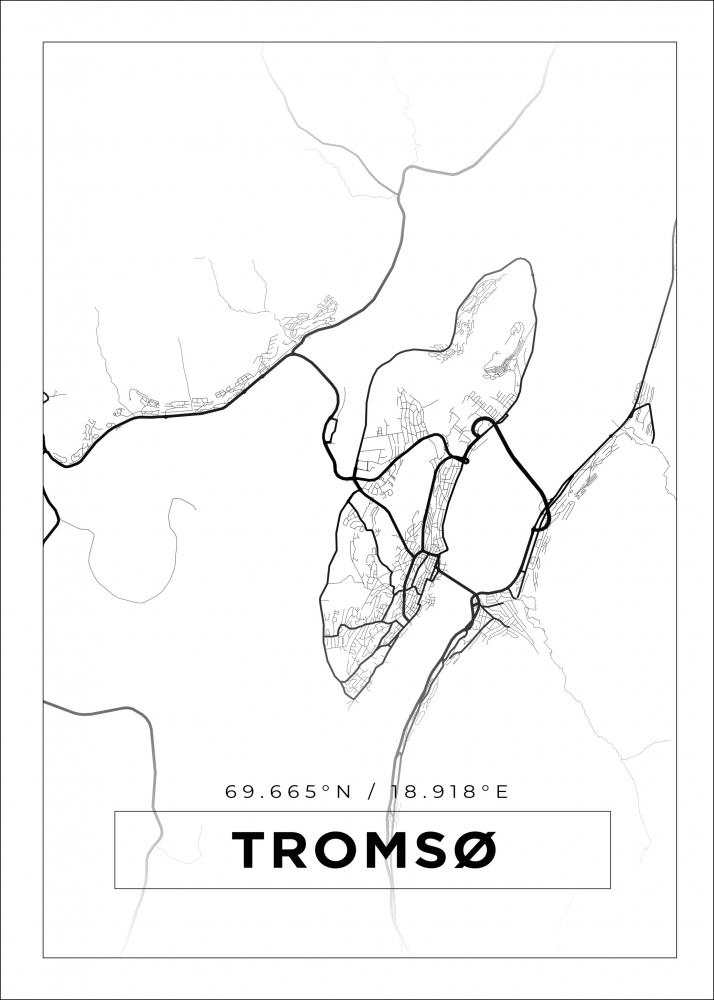 Bildverkstad Map - Troms - White