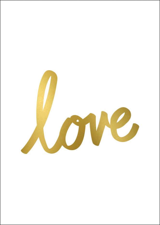 Bildverkstad Love Poster