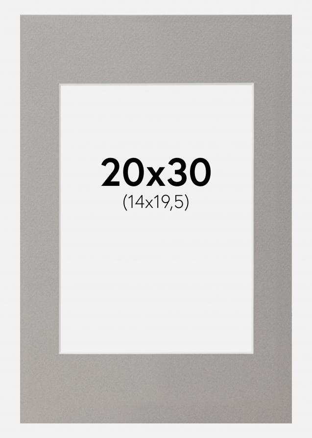 Galleri 1 Passepartout Grau 20x30 cm (14x19,5)