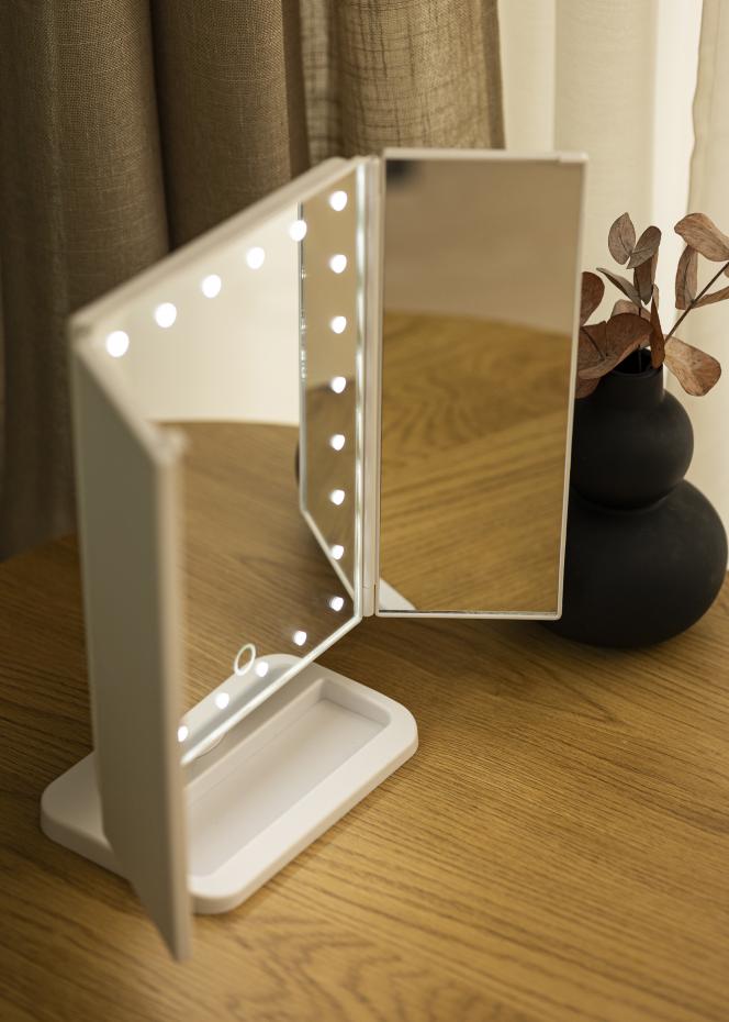 KAILA KAILA Kosmetikspiegel Tri-Fold Magnifying Wei 20x30 cm