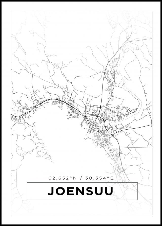 Bildverkstad Map - Joensuu - White