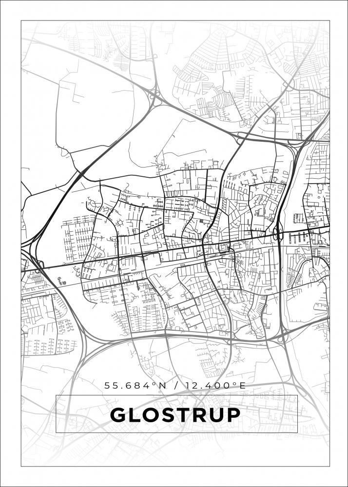 Bildverkstad Map - Glostrup - White