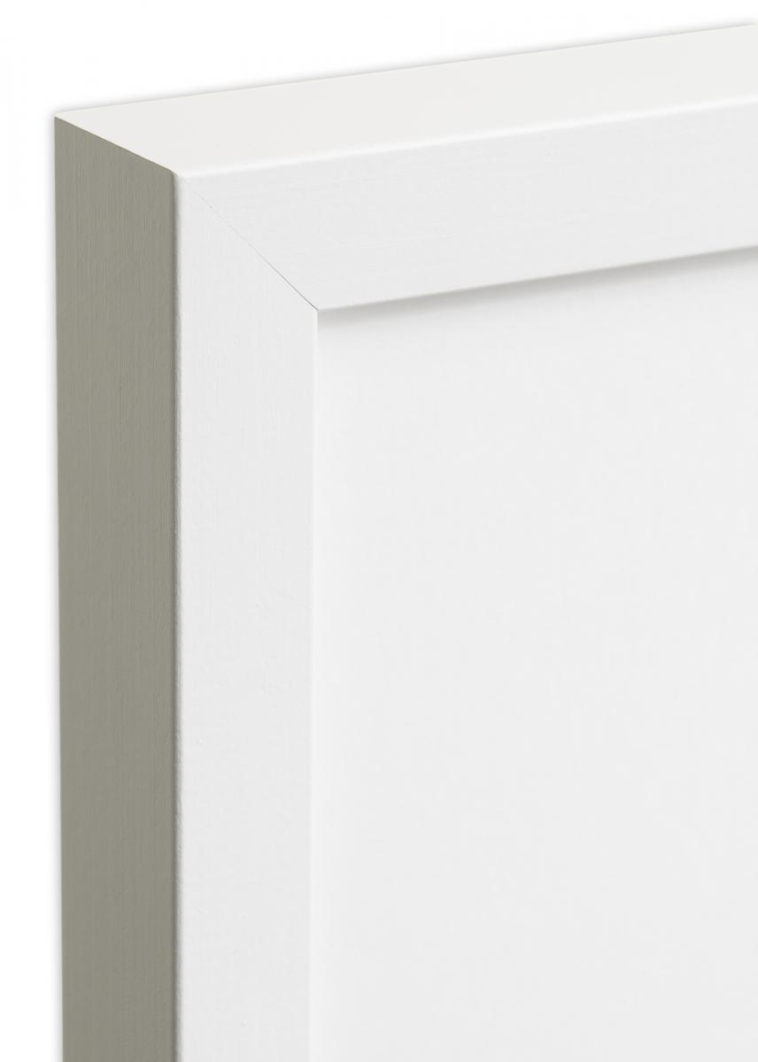 Artlink Rahmen Amanda Box Acrylglas Weiß 90x90 cm