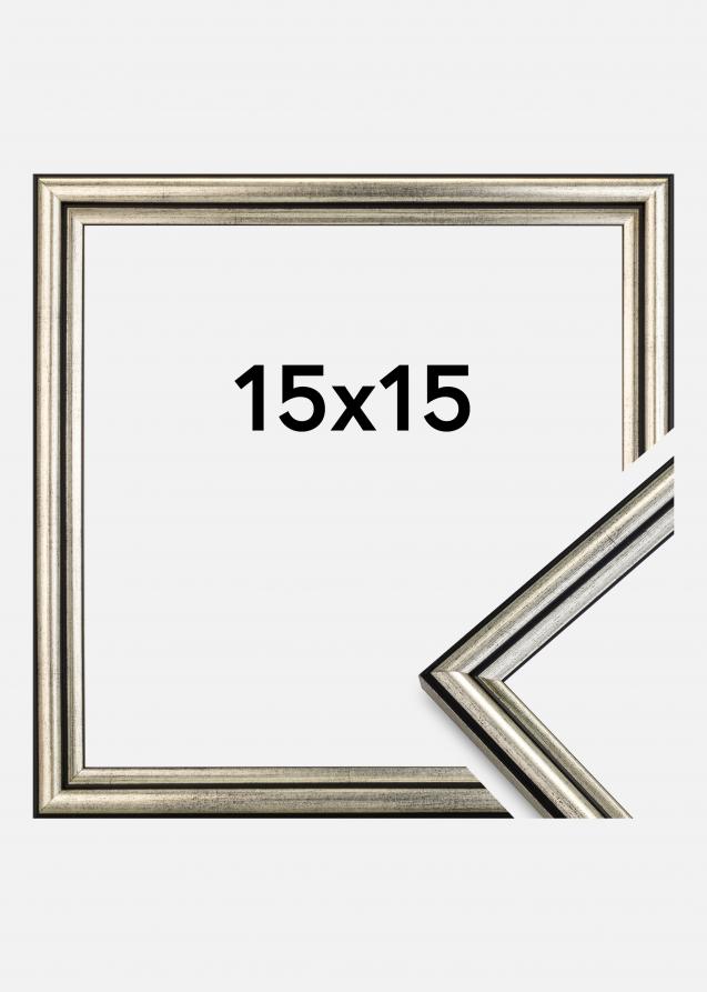 Galleri 1 Rahmen Horndal Silber 15x15 cm