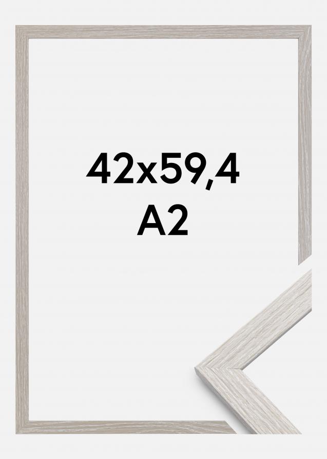 Estancia Rahmen Stilren Acrylglas Light Grey Oak 42x59,4 cm (A2)