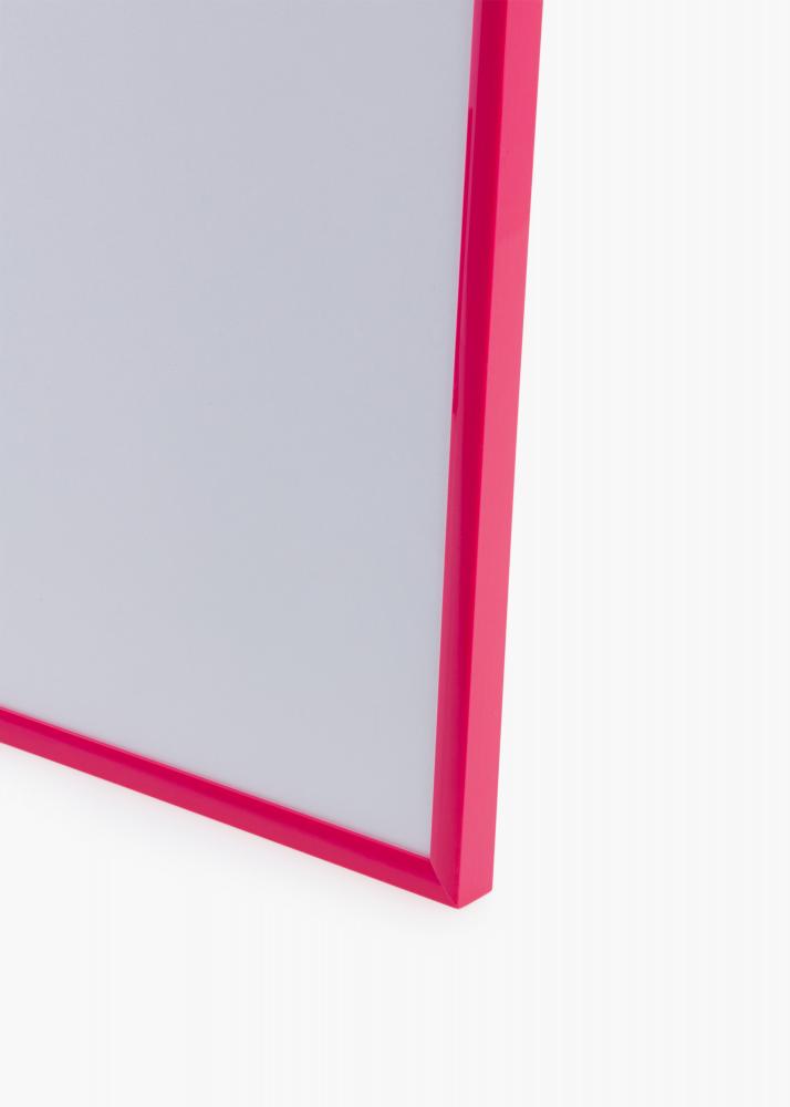 Ram med passepartou Rahmen New Lifestyle Hot Pink 30x40 cm - Passepartout Schwarz 8x12 inches