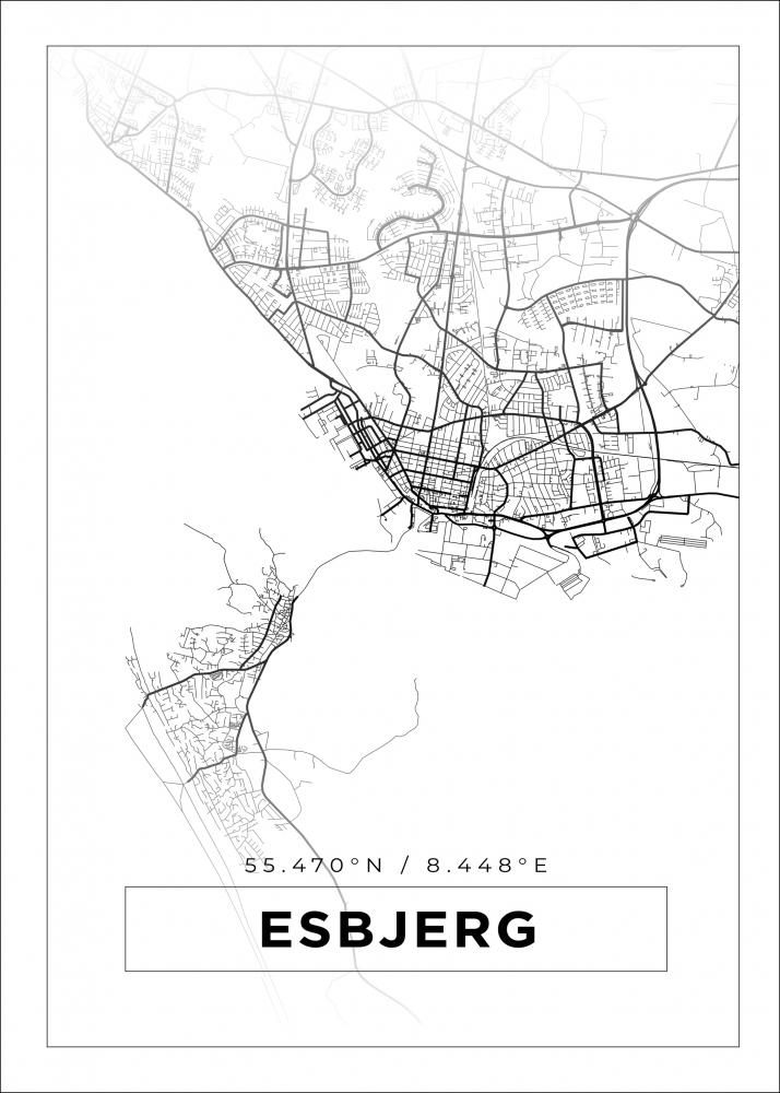 Bildverkstad Map - Esbjerg - White