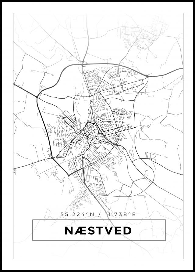 Bildverkstad Map - Næstved - White