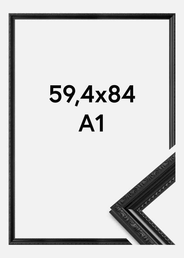 Galleri 1 Rahmen Abisko Acrylglas Schwarz 59,4x84 cm (A1)