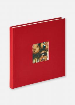 Walther Fun Album Rot - 26x25 cm (40 weie Seiten / 20 Blatt)