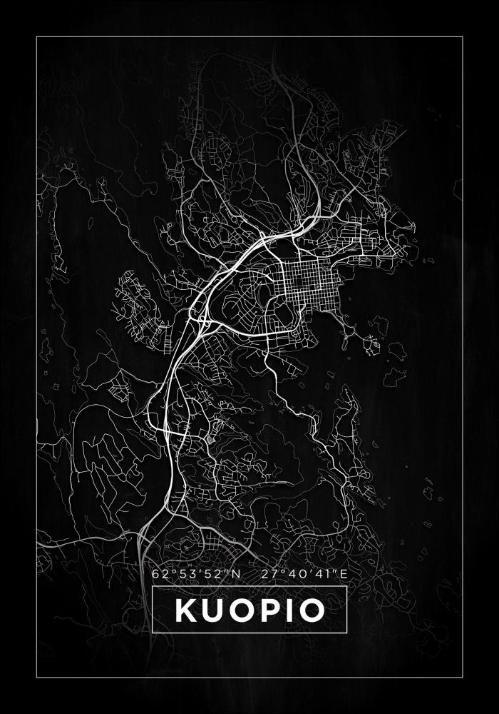 Bildverkstad Map - Kuopio - Black