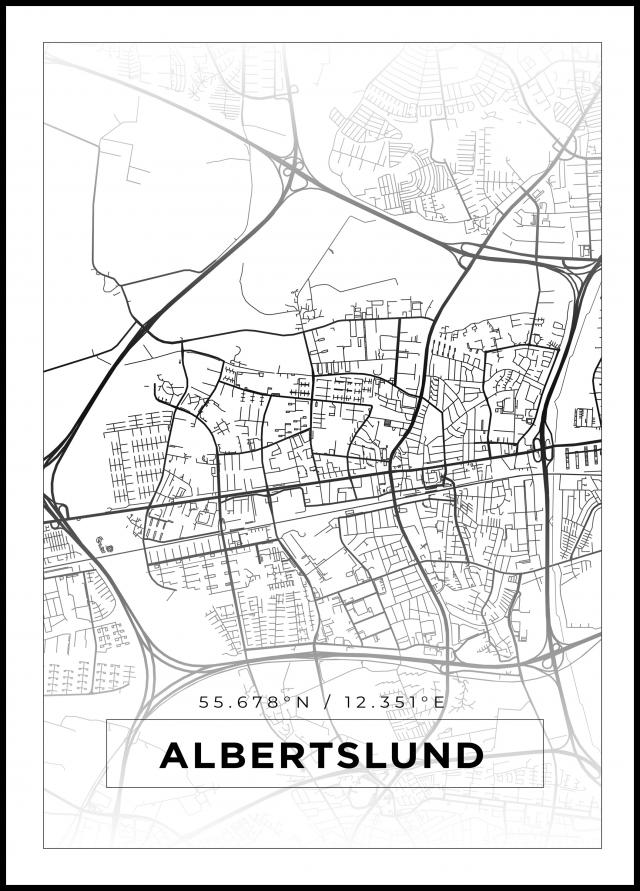 Bildverkstad Map - Albertslund - White