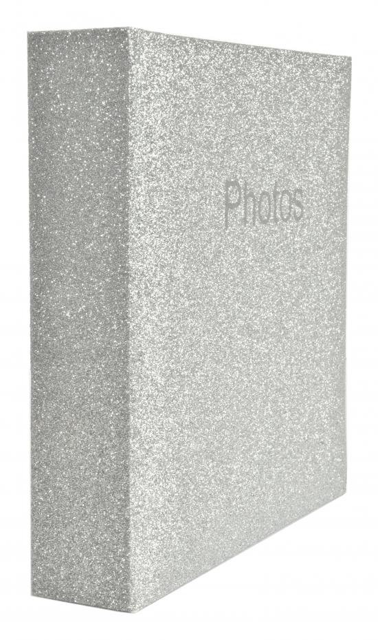 Innova Editions Glitter Album Silber - 200 Bilder 10x15 cm