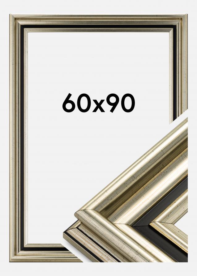 Ramverkstad Rahmen Gysinge Premium Silber 60x90 cm