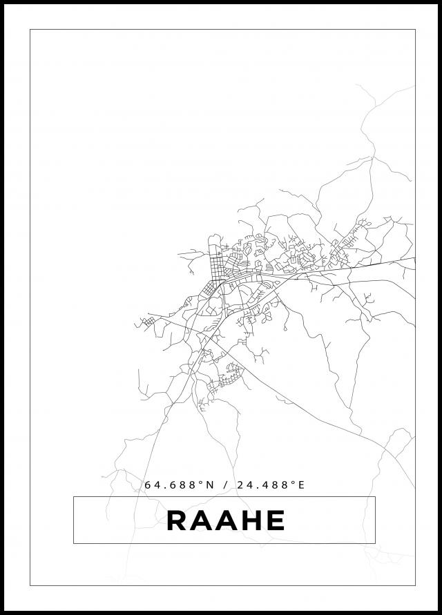 Bildverkstad Map - Raahe - White