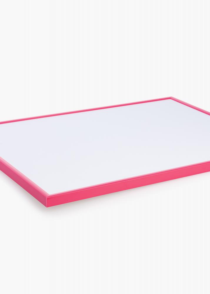 Ram med passepartou Rahmen New Lifestyle Hot Pink 30x40 cm - Passepartout Schwarz 20x28 cm