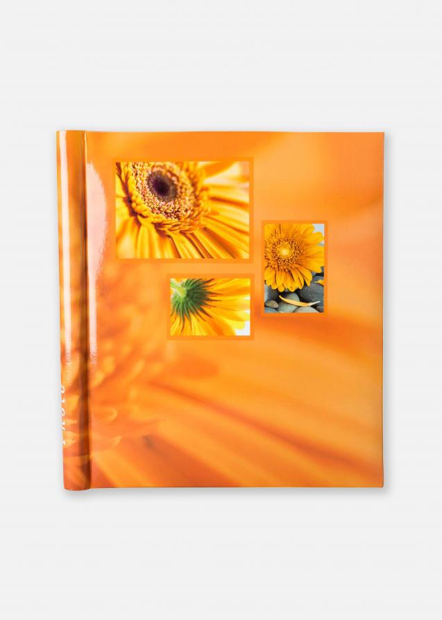 Difox Singo Album selbstklebend Orange (20 weiße Seiten / 10 Blatt)