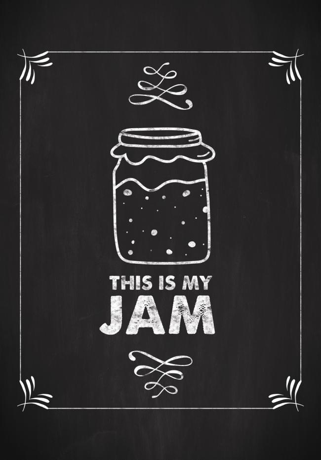 Bildverkstad This is my jam Poster