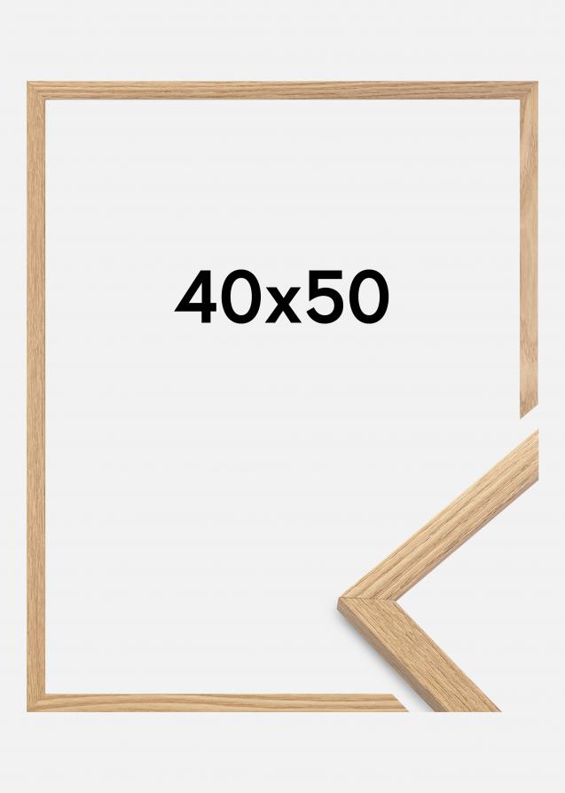 Artlink Rahmen Trendy Acrylglas Eiche 40x50 cm