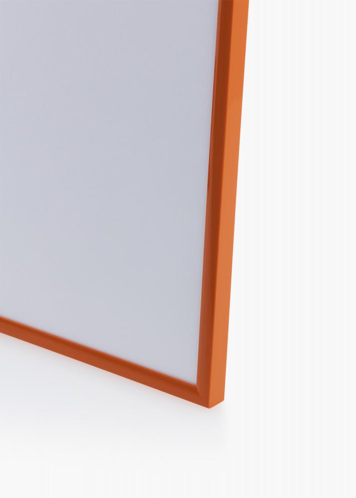 Ram med passepartou Rahmen New Lifestyle Orange 50x70 cm - Passepartout Schwarz 33x56 cm