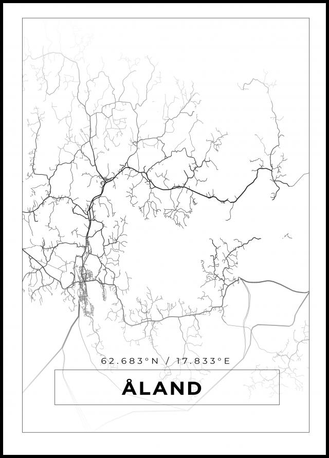 Bildverkstad Map - Åland - White