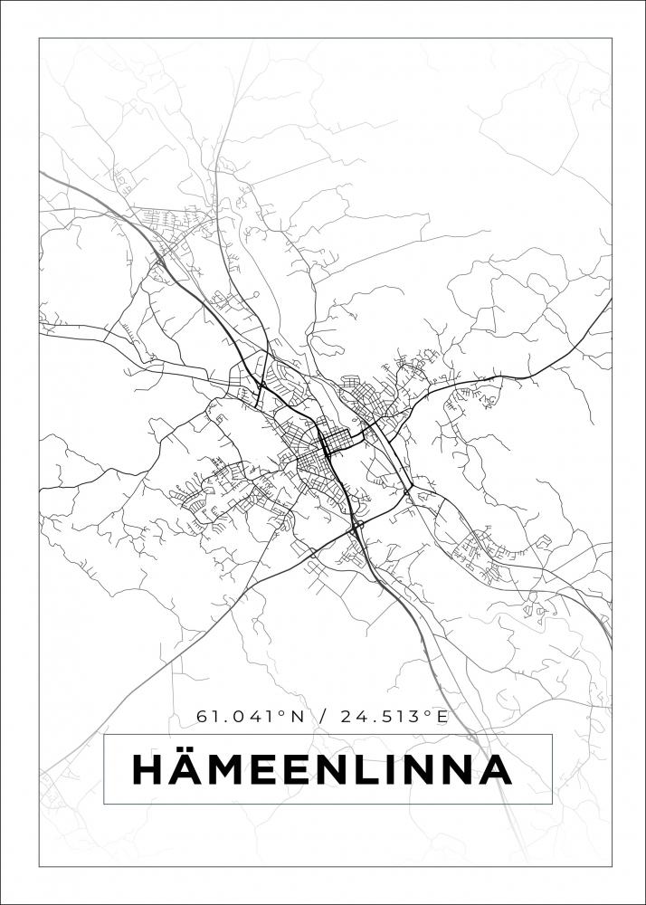 Bildverkstad Map - Hmeenlinna - White