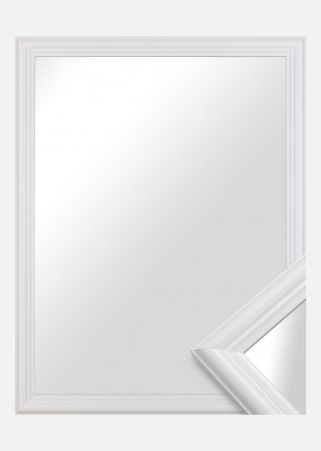 Spegelverkstad Spiegel Siljan Weiß - Maßgefertigt