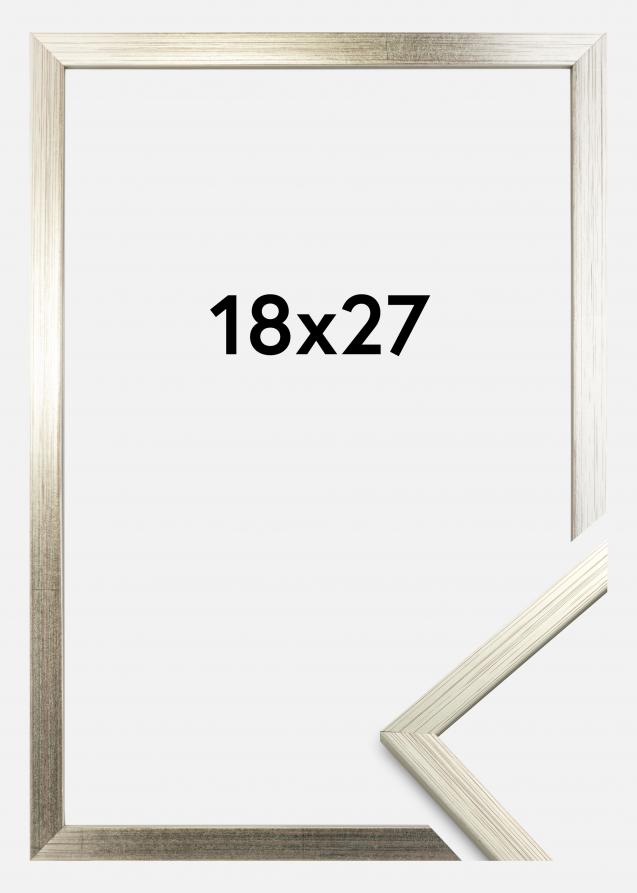 Galleri 1 Rahmen Edsbyn Silber 18x27 cm
