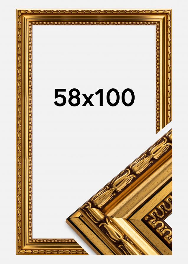 Ramverkstad Rahmen Birka Premium Gold 58x100 cm