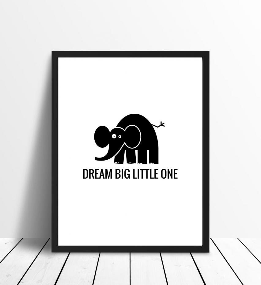 Bildverkstad Elefant Dream Poster