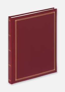 Walther Monza Album Selbstklebend Rot - 26x30 cm (30 Schutzseiten)