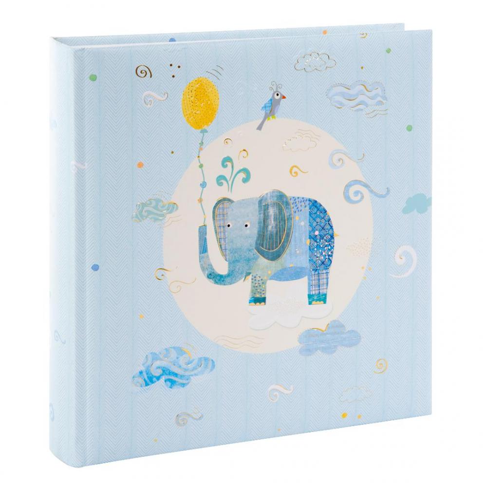 Goldbuch Blue Elephant Fotoalbum - 25x25 cm (60 weie Seiten / 30 Blatt)