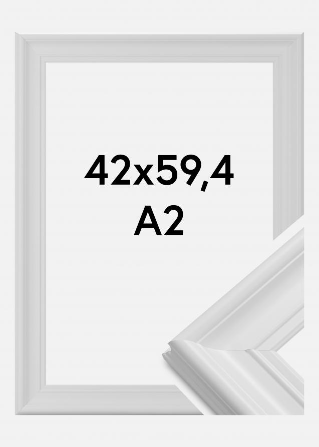 Ramverkstad Rahmen Mora Premium Weiß 42x59,4 cm (A2)