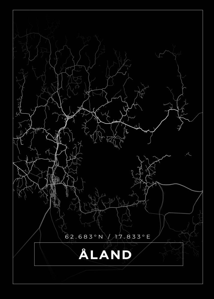 Bildverkstad Map - land - Black