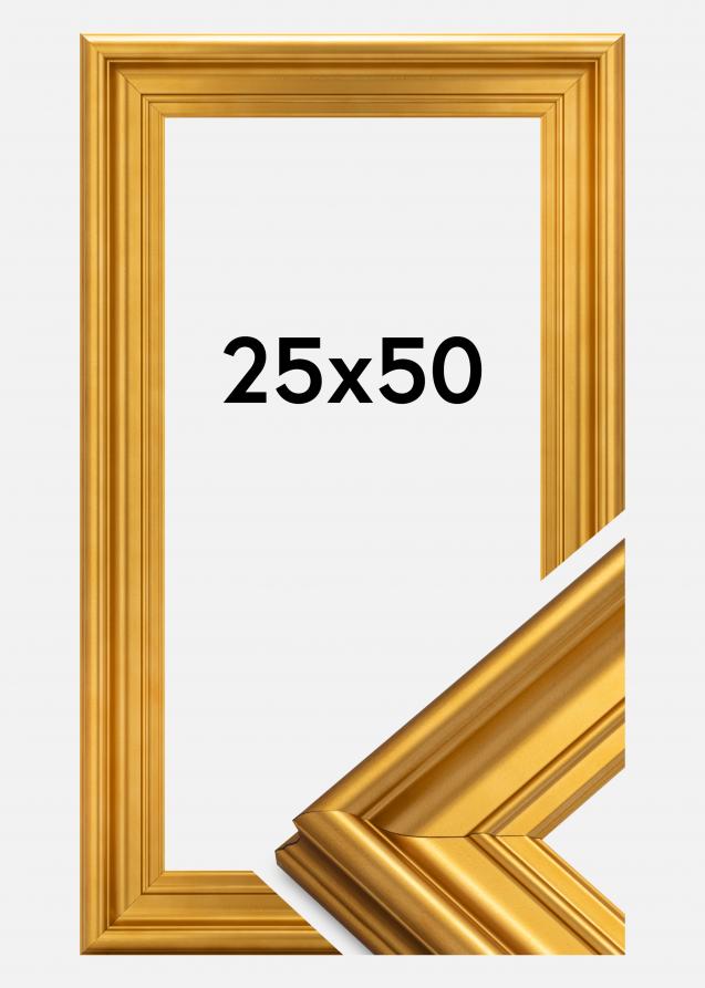 Ramverkstad Rahmen Mora Premium Gold 25x50 cm