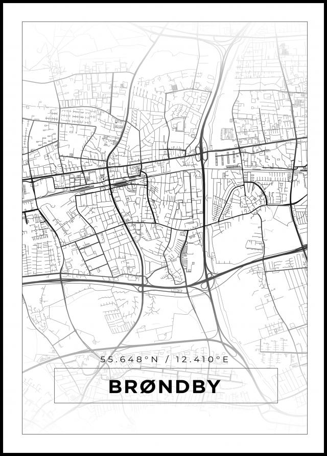 Bildverkstad Map - Brøndby - White