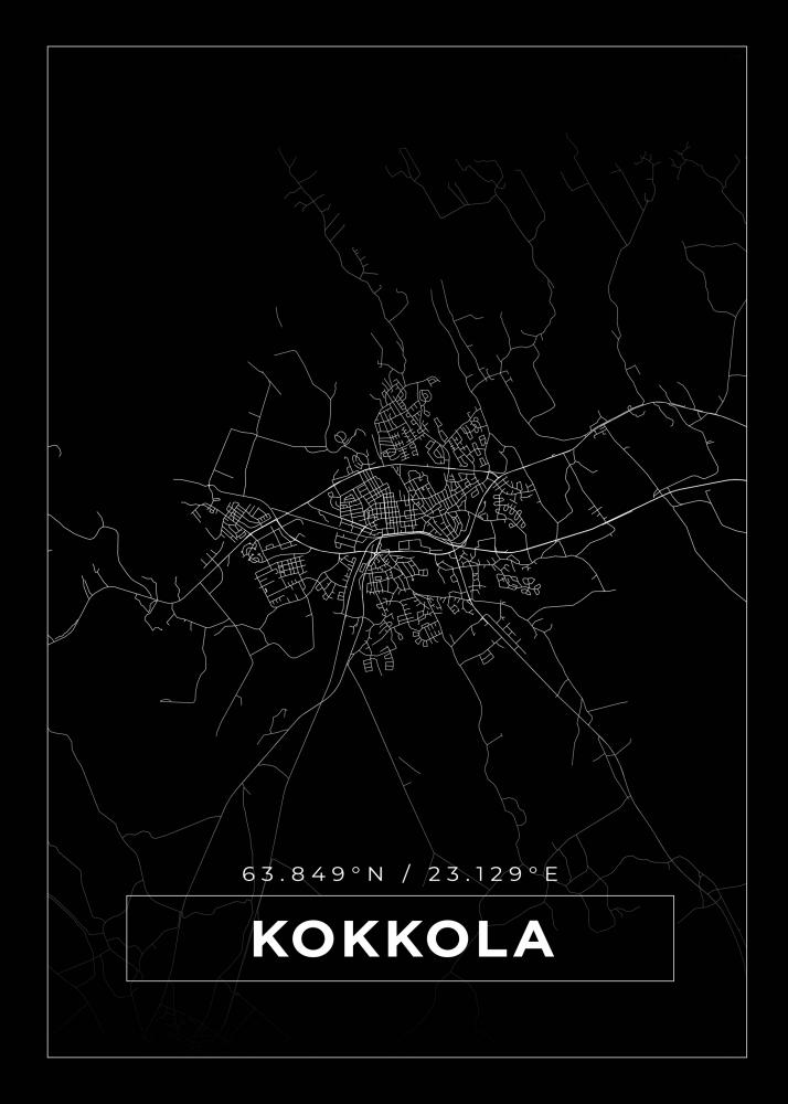 Bildverkstad Map - Kokkola - Black