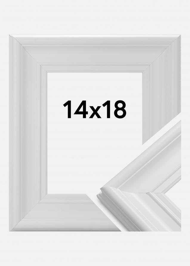 Ramverkstad Rahmen Mora Premium Weiß 14x18 cm