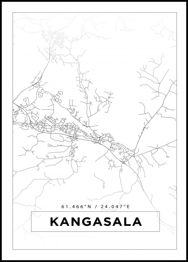 Bildverkstad Map - Kangasala - White