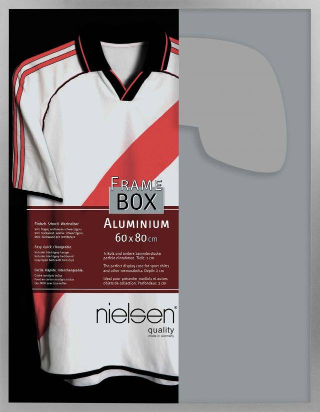 Konstlist - Nielsen Rahmen Nielsen Frame Box II Silber 60x80 cm