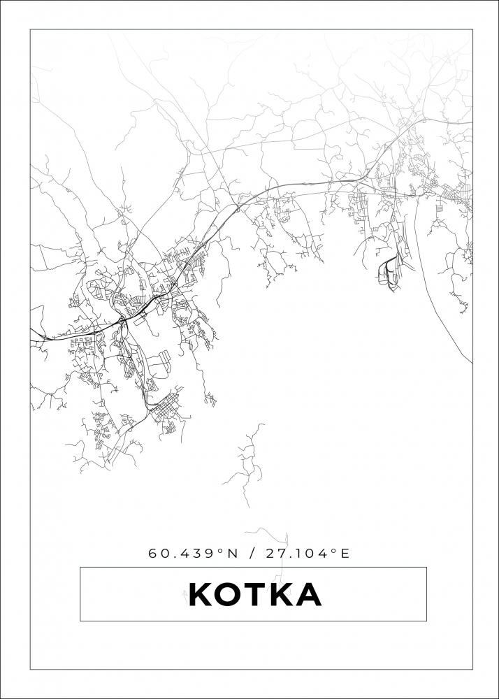 Bildverkstad Map - Kotka - White