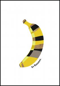 Bildverkstad Go bananas Poster