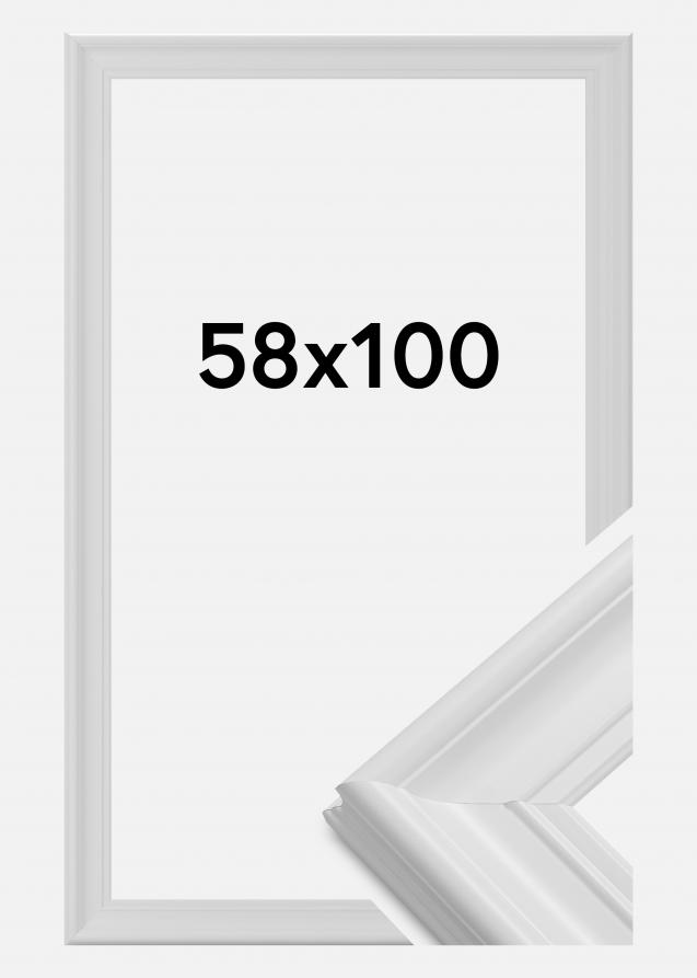 Ramverkstad Rahmen Mora Premium Weiß 58x100 cm